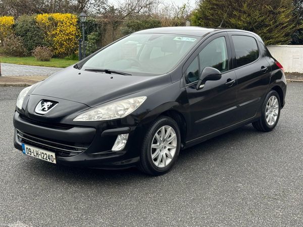 Peugeot 308 Hatchback, Diesel, 2009, Black