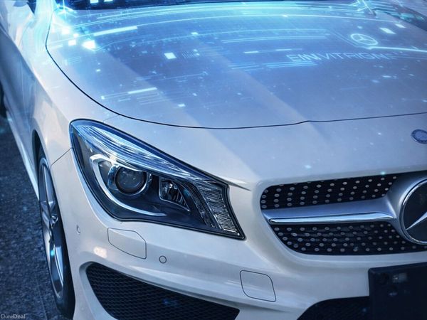 Mercedes-Benz CLA Saloon, Petrol, 2014, White