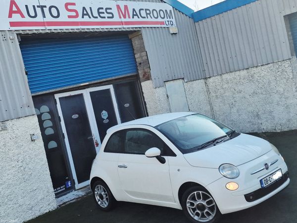 Fiat 500 Hatchback, Petrol, 2008, White