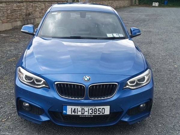 BMW 2-Series Coupe, Diesel, 2014, Blue