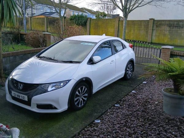 Honda Civic Hatchback, Diesel, 2013, White