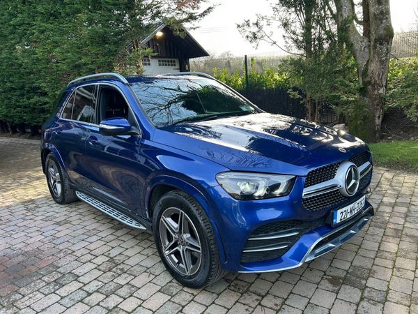 Mercedes-Benz GLE SUV, Diesel Plug-in Hybrid, 2022, Blue