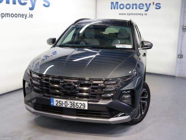 Hyundai Tucson SUV, Petrol Plug-in Hybrid, 2025, Green