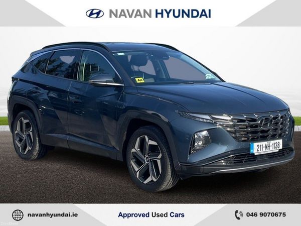 Hyundai Tucson SUV, Petrol Hybrid, 2021, Blue