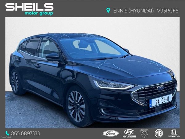Ford Focus Hatchback, Petrol, 2024, Black