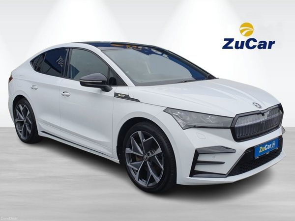 Skoda Enyaq Coupe, Electric, 2024, White