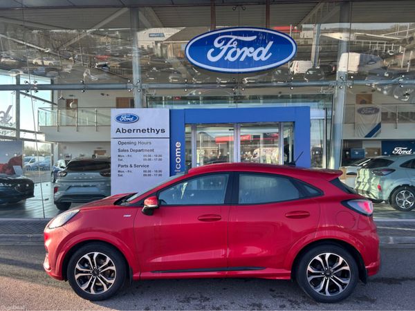 Ford Puma MPV, Petrol Hybrid, 2023, Red