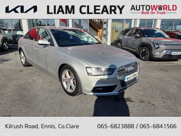 Audi A4 Saloon, Diesel, 2015, Silver