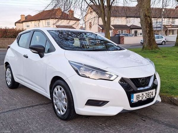 Nissan Micra Hatchback, Petrol, 2018, White