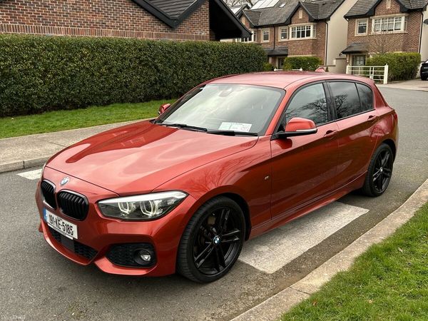 BMW 1-Series Hatchback, Diesel, 2019, Red