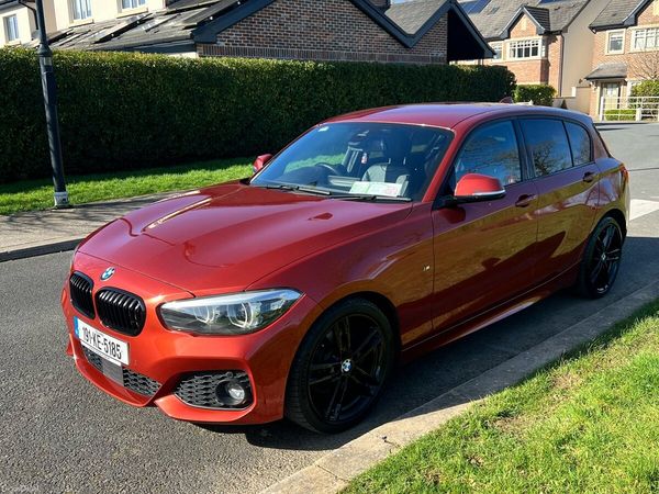 BMW 1-Series Hatchback, Diesel, 2019, Red