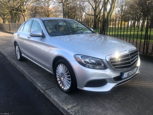 Mercedes-Benz C-Class Saloon, Diesel, 2016, Silver