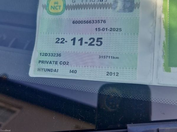 Hyundai i40 Saloon, Diesel, 2012, Blue