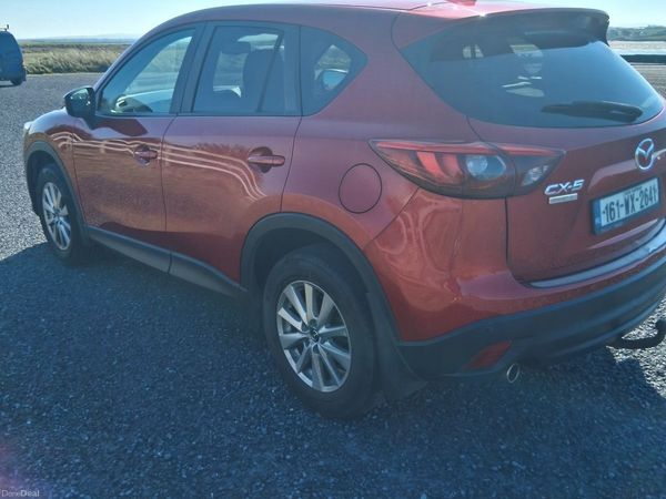 Mazda CX-5 SUV, Diesel, 2016, Red