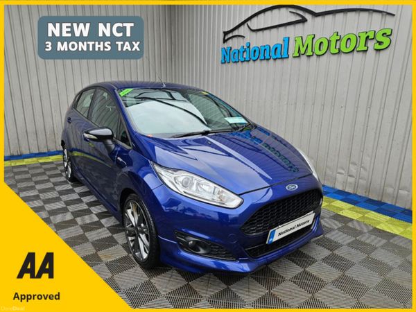 Ford Fiesta Hatchback, Petrol, 2017, Blue