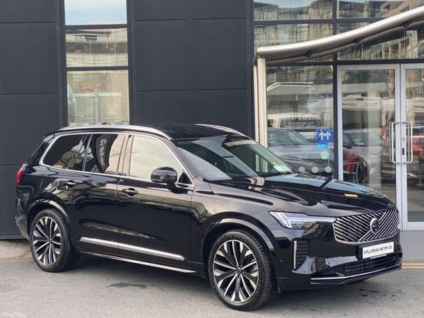 Volvo XC90 Estate, Petrol Plug-in Hybrid, 2025, Black