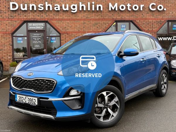 Kia Sportage MPV, Diesel Hybrid, 2020, Blue