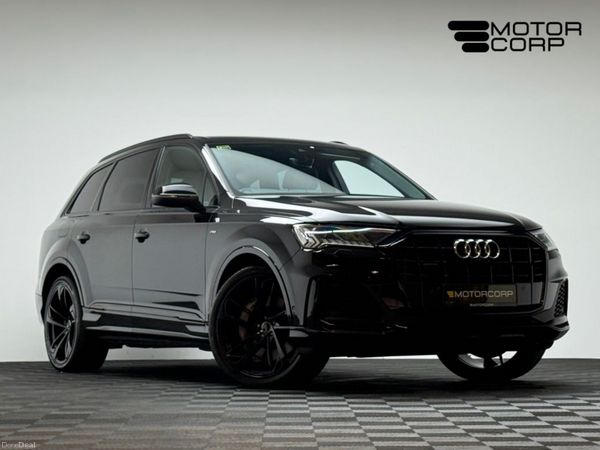 Audi Q7 SUV, Petrol Plug-in Hybrid, 2023, Black