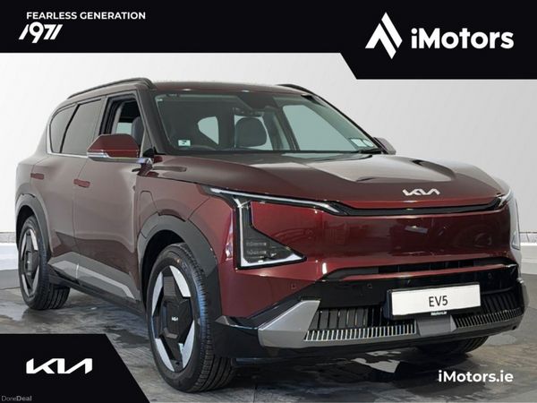 Kia EV5 SUV, Electric, 2026, Red