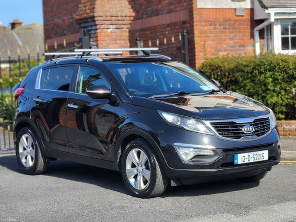 Kia Sportage SUV, Diesel, 2012, Black