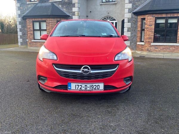 Opel Corsa Hatchback, Petrol, 2017, Red