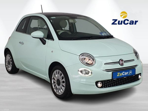Fiat 500 Hatchback, Petrol, 2018, Green