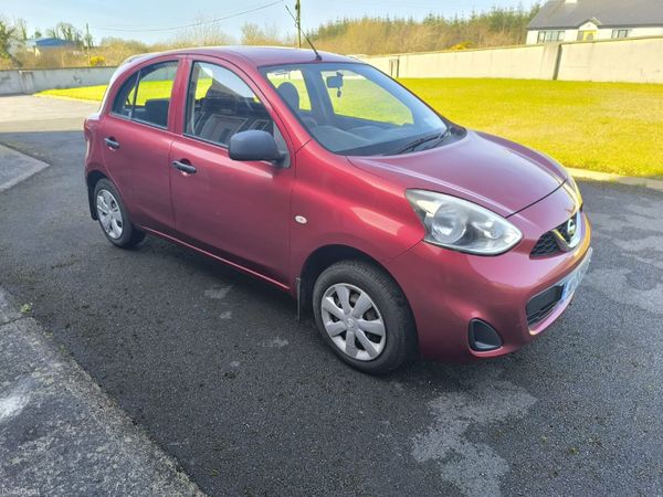 Nissan Micra Hatchback, Petrol, 2014, Red