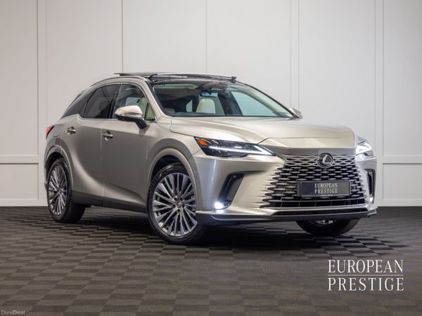 Lexus RX SUV, Petrol Plug-in Hybrid, 2024, Grey