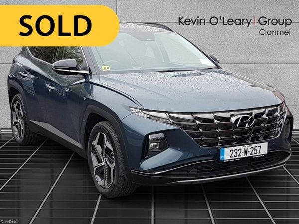 Hyundai Tucson SUV, Petrol Plug-in Hybrid, 2023, Blue