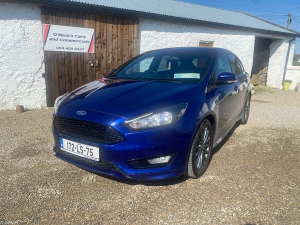 Ford Focus Hatchback, Diesel, 2017, Blue