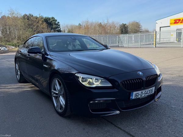 BMW 6-Series Coupe, Diesel, 2016, Black