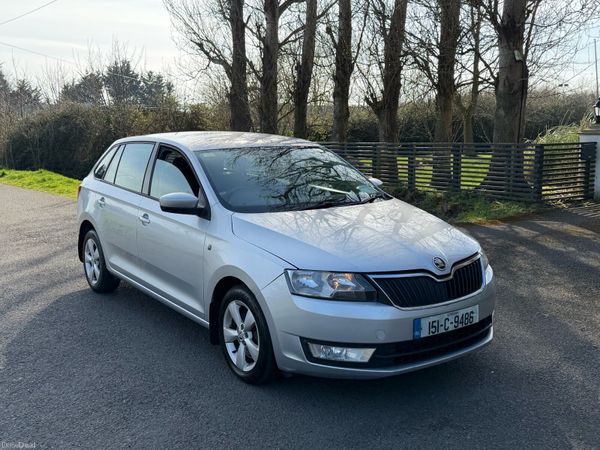 Skoda Rapid Hatchback, Diesel, 2015, Silver