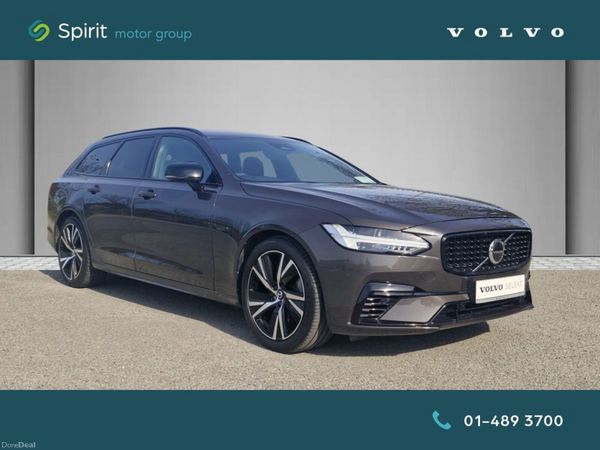 Volvo V90 Estate, Petrol Hybrid, 2021, Grey