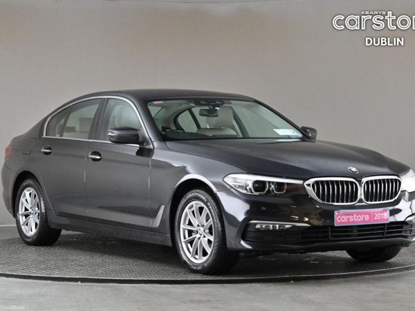 BMW 5-Series Saloon, Petrol, 2018, Grey
