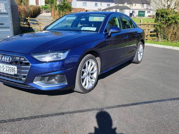 Audi A4 Saloon, Diesel, 2022, Blue