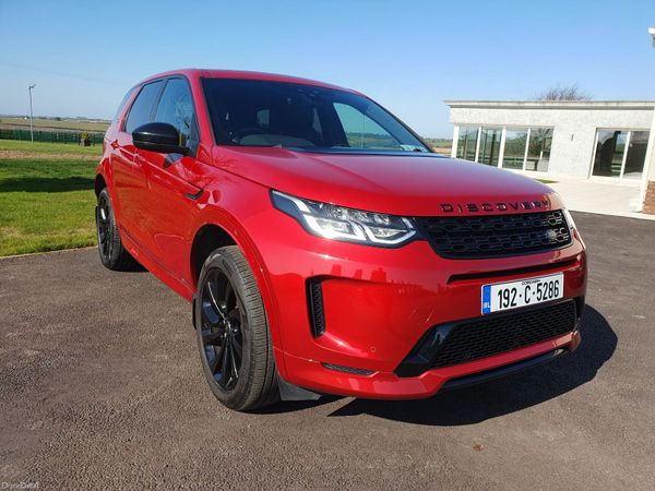 Land Rover Discovery Sport SUV, Diesel, 2019, Red
