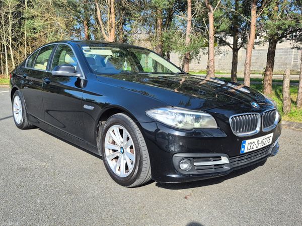 BMW 5-Series Saloon, Diesel, 2013, Black
