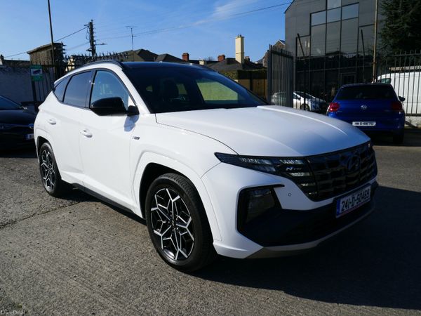 Hyundai Tucson SUV, Petrol Plug-in Hybrid, 2024, White