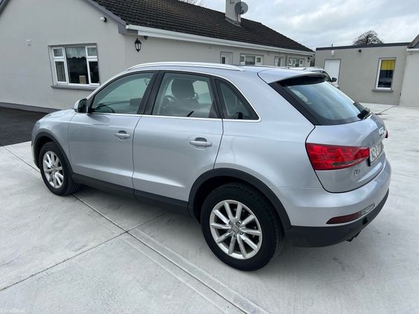 Audi Q3 SUV, Diesel, 2014, Silver