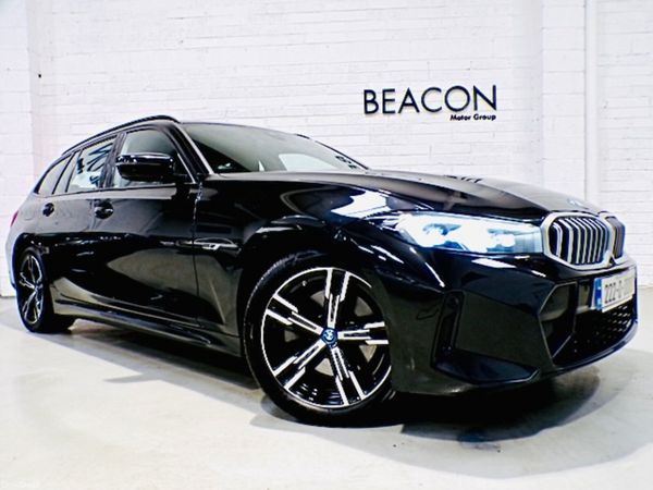 BMW 3-Series Estate, Petrol Plug-in Hybrid, 2023, Black