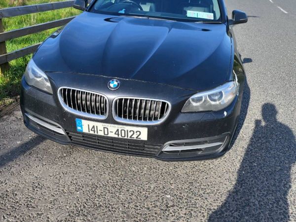 BMW 5-Series Saloon, Diesel, 2014, Black