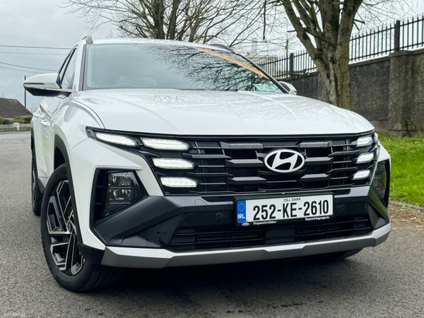 Hyundai Tucson SUV, Petrol Plug-in Hybrid, 2025, White