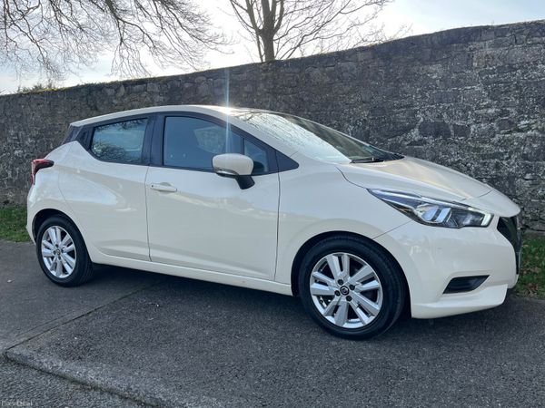 Nissan Micra Hatchback, Petrol, 2020, White