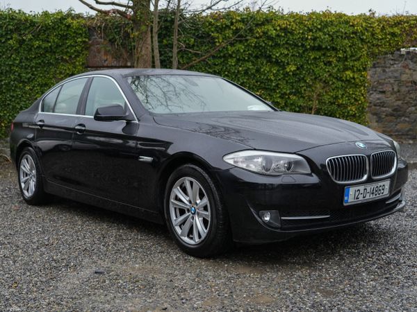 BMW 5-Series Saloon, Diesel, 2012, Black