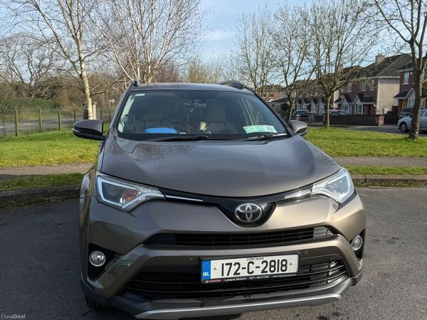 Toyota RAV4 SUV, Diesel, 2017, Brown