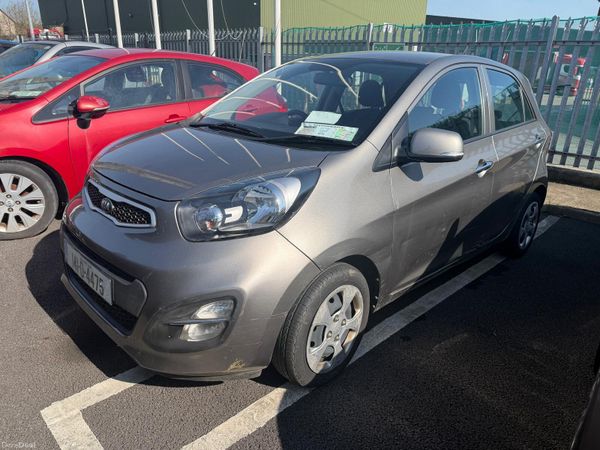 Kia Picanto Hatchback, Petrol, 2014, Silver