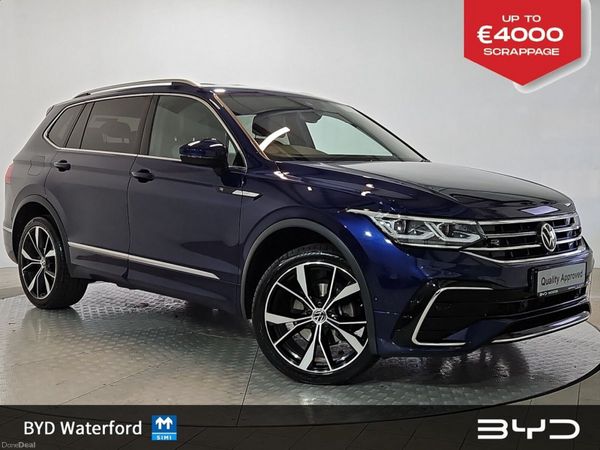 Volkswagen Tiguan Allspace SUV, Diesel, 2024, Blue