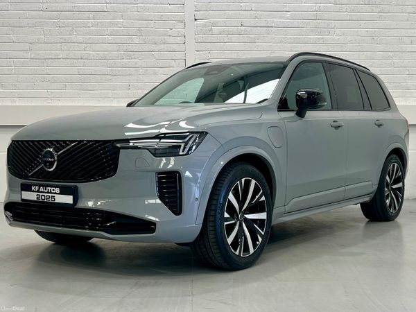 Volvo XC90 SUV, Petrol Plug-in Hybrid, 2025, Grey