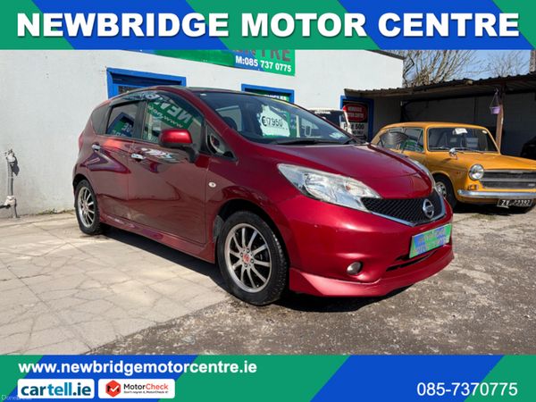 Nissan Note MPV, Petrol, 2013, Red