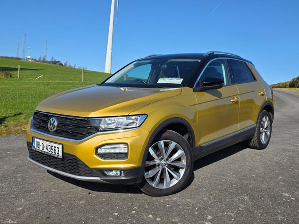 Volkswagen T-Roc Estate, Petrol, 2018, Yellow